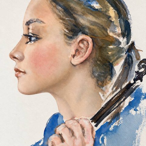 Caroline and Cello