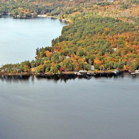 Loon Light from 1000 Feet