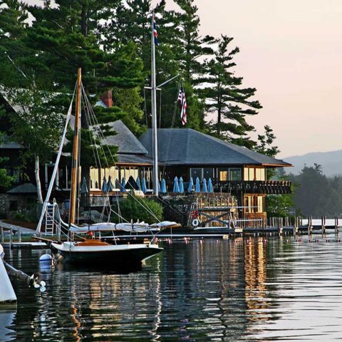 Lake Sunapee Yacht Club at 5am