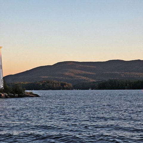 Loon Lighthouse Lake Sunapee
