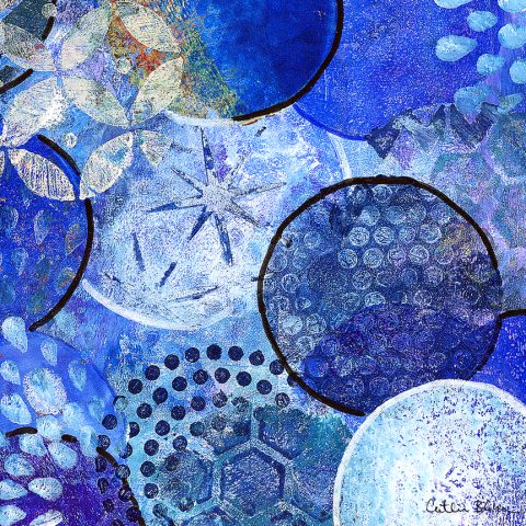 Orbs in Blue